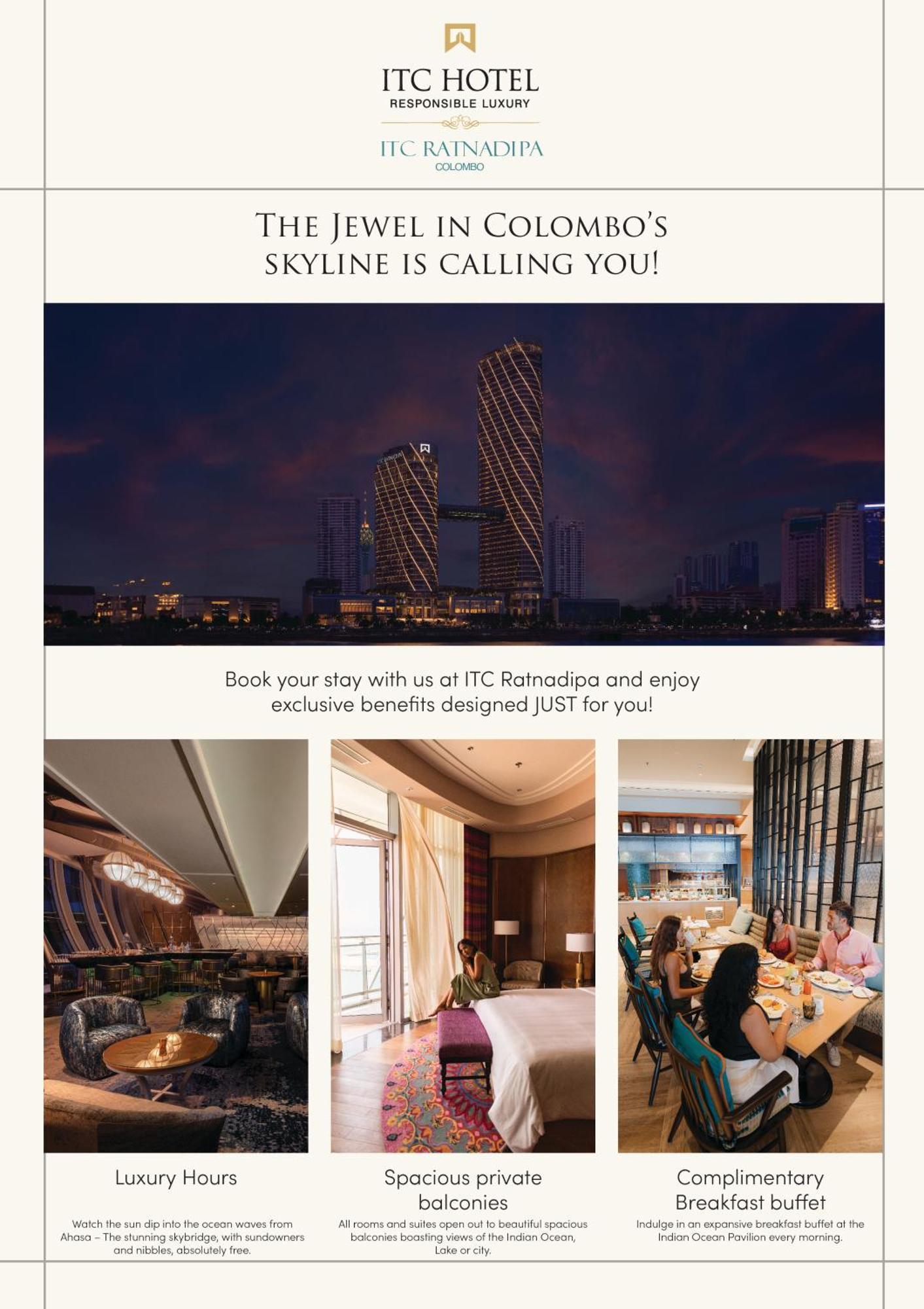Itc Ratnadipa, A Luxury Collection Hotel, Colombo Extérieur photo